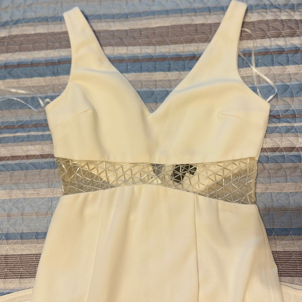 Lulu's White Lace Detail Maxi Dress - Picture 6 of 8